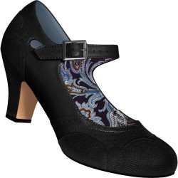 Chaussures Mary Jane simili lézard
