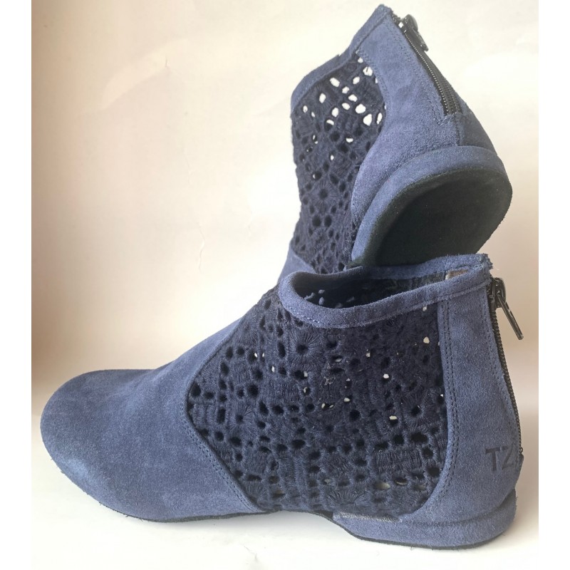 Bottines west coast swing top